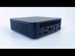Mini PC con procesador Intel N100, DDR4 16GB, un solo LAN y doble HDMI para oficina en casa