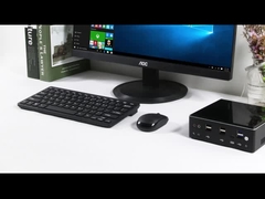 Procesador de la serie Intel Core Dual LAN Mini Computadora de oficina con DP y HDMI