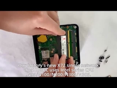 Intel DDR4 Mini PC portátil con ventilador de enfriamiento WiFi Dual HD soporta pantalla 4K