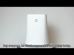 AMD Athlon 300U 3050E 4 LAN NAS Firewall Mini PC con DDR4 64G y ventilador para el router