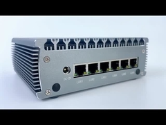 Intel Celeron 3865U 2 núcleos 2 hilos Firewall Mini PC Router con 6 Ethernet DDR4