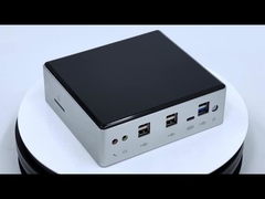 Intel Core I5 4210U 2 núcleos PC industrial con doble LAN doble COM y ventilador