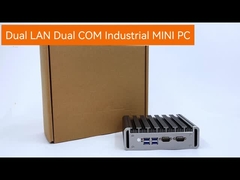 Intel Core I5-6200U Mini PC industrial sin ventilador con doble RS232 COM y doble LAN DDR4
