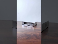 Intel Core i7-8705G con 8 LAN 2 HDMI 1 DC DDR4 64 GB de RAM Mini PC industrial