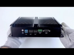 Procesador Intel N100 con cuatro LAN Dual COM y seis USB Mini PC industrial