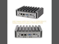 Mini PC sin ventilador: Celeron J6412 i5-6200U OEM ODM