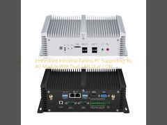 PC industrial sin ventilador 3G 4G Dual LAN Dual COM