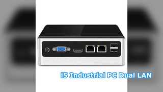PC industrial Intel i5 con doble LAN y doble COM sin ventilador
