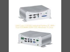 PC industrial sin ventilador i5 8350U silenciosa y confiable
