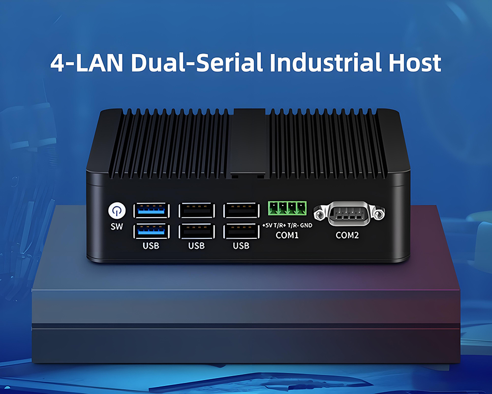 Últimos blogs de la empresa sobre Rising Multi Device Connectivity Requirements Accelerate Deployment Of 4 Port 2.5GbE Industrial PCs