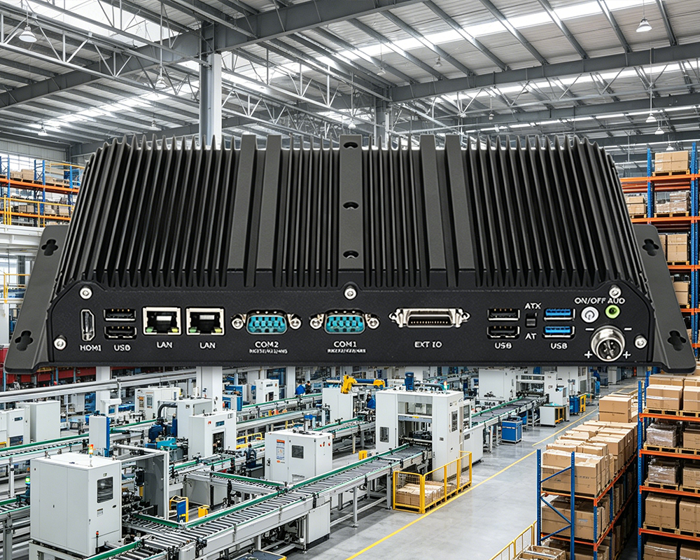 Últimos blogs de la empresa sobre Computex 2026 revela la tendencia de la industria: los puertos LAN y Multi COM duales se convierten en estándar en mini PCs industriales sin ventilador