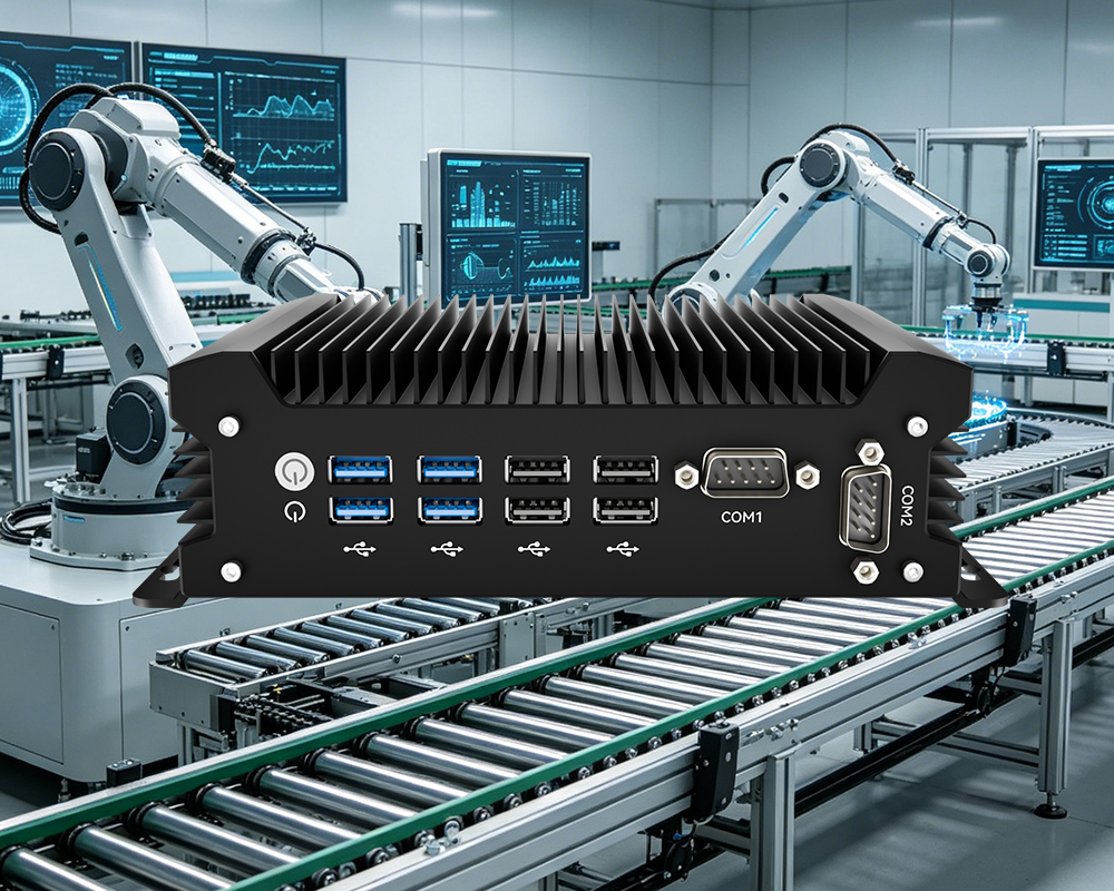 Últimos blogs de la empresa sobre La industria de mini PC industriales se expande rápidamente: la transformación digital de las pymes aumenta la demanda de hardware LANI Multi RS232 dual
