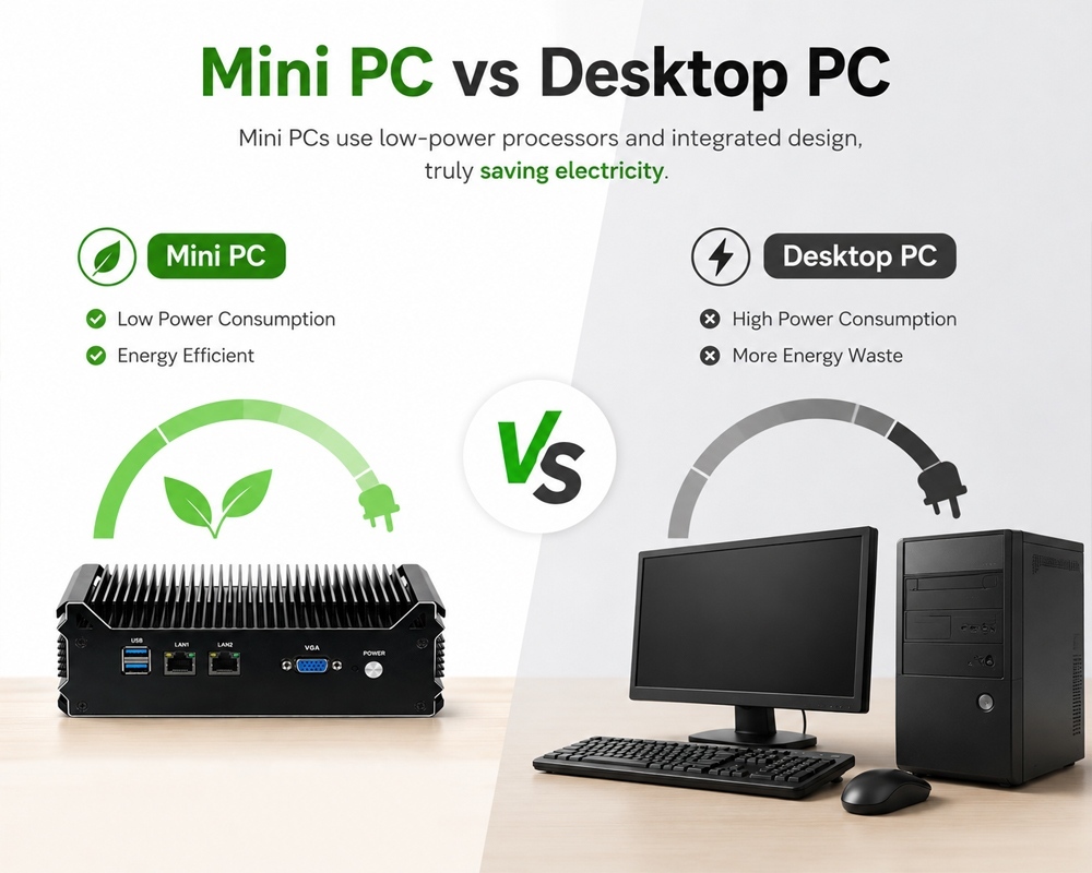 Últimos blogs de la empresa sobre Does A Mini PC Really Save Electricity A One Year Power Cost Comparison