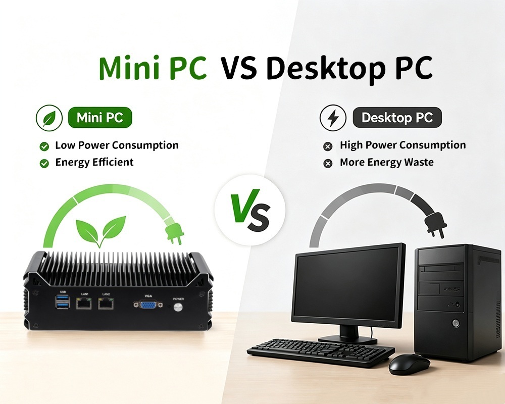 Últimos blogs de la empresa sobre ¿Un Mini PC Realmente Ahorra Electricidad? Una Comparación de Costos de Energía de Un Año