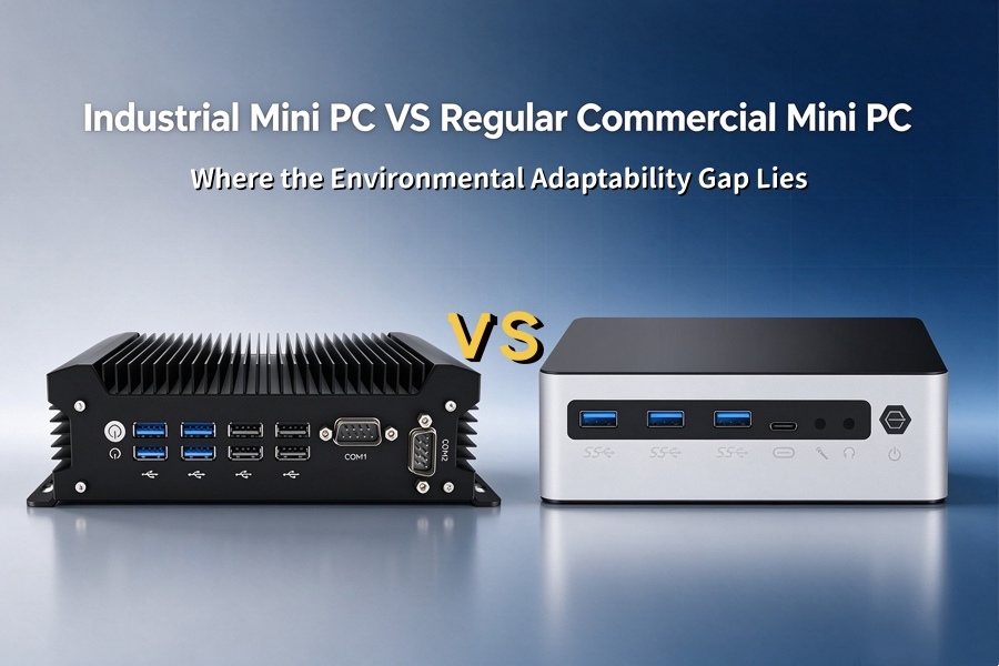 Últimos blogs de la empresa sobre Mini PC industrial vs mini PC comercial regular: donde se encuentra la brecha de adaptabilidad ambiental