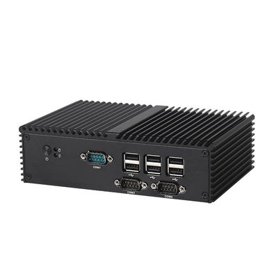 comprar Intel Celeron J1900 Procesador PC sin ventilador DDR3L 8GB con 7COM 2LAN PC industrial online manufacture