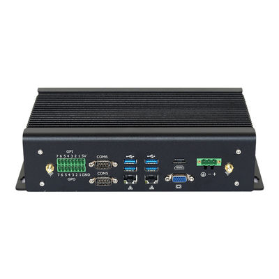 comprar Intel Core I7 Industrial PC sin ventilador 1165G7 Mini PC con doble Ethernet Hexa COM online manufacture