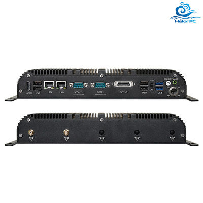 comprar Intel Core I5 1155G7 4 núcleos 8 hilos PC industrial sin ventilador con WiFi 6COM y GPIO online manufacture