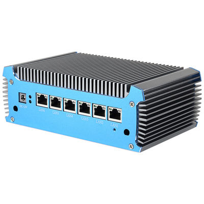 comprar Intel Celeron 3865U Soft Router Mini PC con 6 RJ45 i211AT Gigabit LAN y RAM DDR4 online manufacture