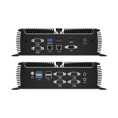 comprar Intel Core i5 5200U PC sin ventilador con doble LAN 6 COM y RAM DDR4 hasta 32G online manufacture