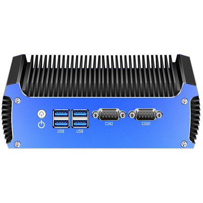comprar Dual LAN Dual COM Intel Mini PC sin ventilador con DDR3 RAM hasta 8GB Linux y mSATA online manufacture
