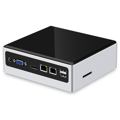 comprar Intel Core I5 4210U 2 núcleos PC industrial con doble LAN doble COM y ventilador online manufacture