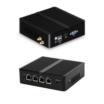 comprar Fanless Firewall Mini PC Router With Celeron N2830 DDR3 8GB RAM Aluminum Chassis online manufacture