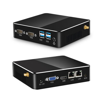 comprar Intel Celeron J1900 Dual LAN PC industrial Dual COM DDR4 16 GB de RAM Computadora sin ventilador online manufacture