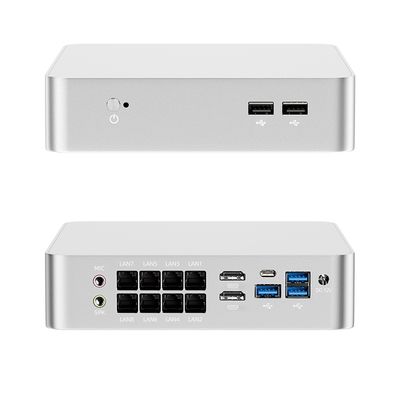 comprar Intel Core i7-8705G con 8 LAN 2 HDMI 1 DC DDR4 64 GB de RAM Mini PC industrial Fabricación en línea