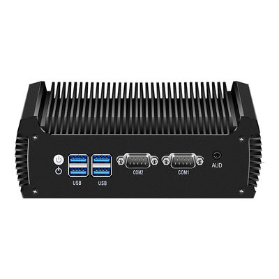 comprar Intel Core i5 7200U Mini PC con 2 LAN 2 COM PC industrial sin ventilador Fabricación en línea