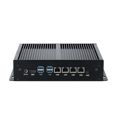 comprar Procesador Intel Core I7-6500U con cuatro LAN y doble COM Mini PC industrial online manufacture