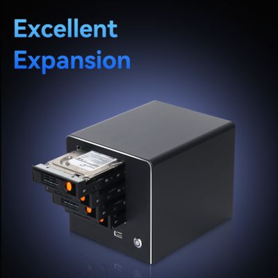 comprar Caja de almacenamiento adjunta a host de red de cuatro bahías NAS Server N2940 Fabricación en línea