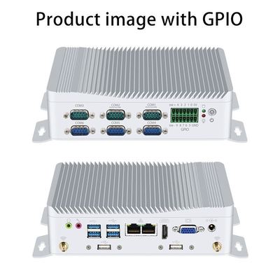 comprar Mini PC industrial con procesador Intel N100, doble LAN, seis COMs y DDR5 máximo 16GB Fabricación en línea