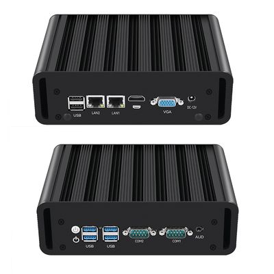 comprar Intel Core i7 4500U PC con LAN doble COM doble y 4 USB3.0 Mini PC industrial Fabricación en línea