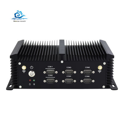 comprar Intel Core i5-4200U Mini PC industrial con 6*RS232 RS422 RS485 8*USB y IP68 Computadora incorporada sin ventilador con clasificación Fabricación en línea