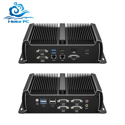 comprar PC Industrial de Aluminio sin Ventilador con Intel Core i5-4200U Computadora Embebida Compacta para Entornos Hostiles Fabricación en línea