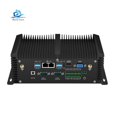 comprar HLY Mini PC industrial sin ventilador con RS232 MSATA y tamaño compacto 182x126x63mm para aplicaciones integradas Fabricación en línea