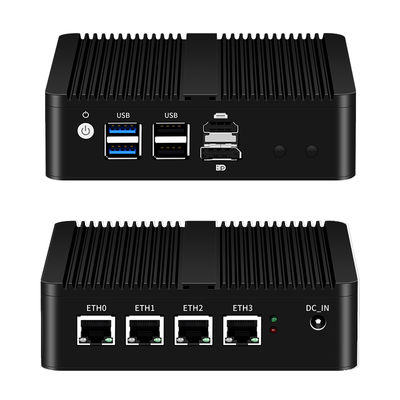 comprar Procesador Celeron N5105 con cuatro LAN y 1HDMI 1DP Mini PC de red Fabricación en línea