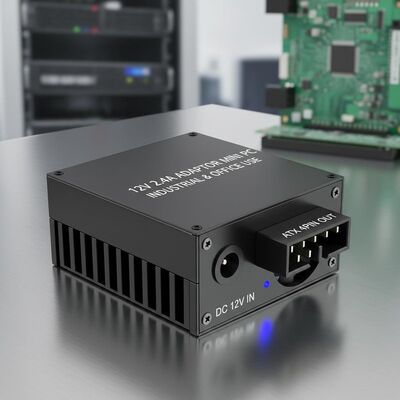 comprar Mini PC Adaptador de 12V 2.4A con Ventilador, 1 DC 12V Fuente de Alimentación ATX de 4 pines, Ideal para Automatización Industrial y Oficina Fabricación en línea