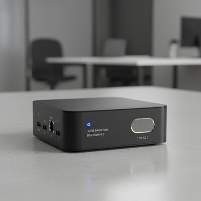 comprar Mini PC de 32 GB y 64 GB con Bluetooth 4.0 y 1 puerto USB C para una conectividad perfecta Fabricación en línea