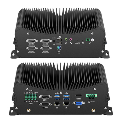 comprar PC industrial con procesador Intel Core i7 8650U con 6 COM 2 LAN 14 GPIO Fabricación en línea