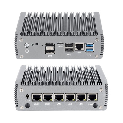 Comprar Mini PC con cortafuegos y procesador Intel N100 con 6 LAN, 1 HD-MI y 1 DP Fabricación en línea