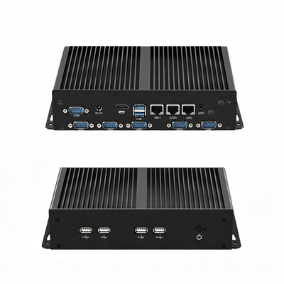 Comprar Mini computadora industrial sin ventilador Procesador de la serie Intel Core 1115G4 3LAN 6COM RAM DDR4 Fabricación en línea