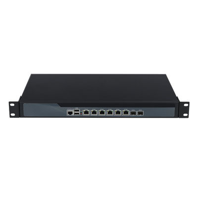 3865U 1U Servidor 6 LAN 2 Fibra óptica Linux Firewall Router Servidor con ventilador