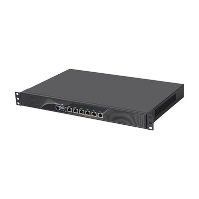 6 LAN 1U Servidor industrial equipado con Intel Pentium 4417U y serie Core