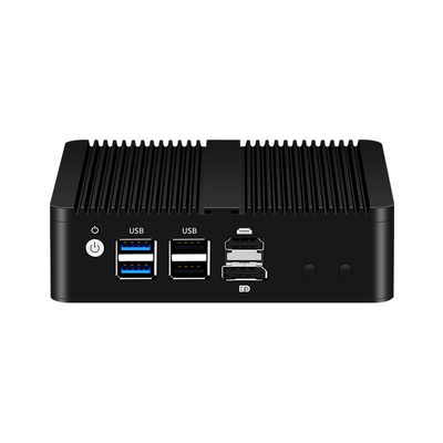 Inter N100 DDR5 16GB Mini PC de cortafuegos con Linux Router de software de cuatro LAN