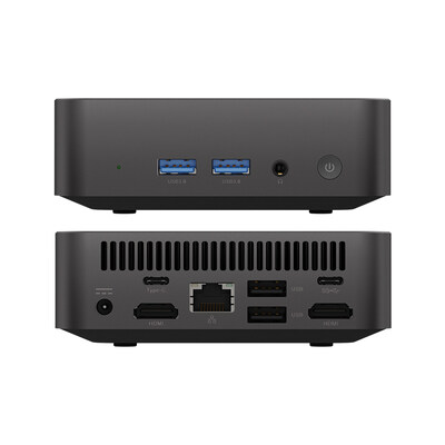 Single LAN Dual HD-MI Intel N100 Mini PC DDR4 16 GB para el hogar y la oficina