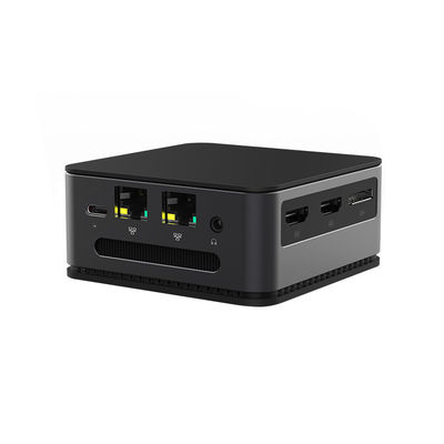 Intel Alder Lake N95 Intel Mini PC LPDDR5 12 GB de RAM con LAN doble y 4K HD para oficina