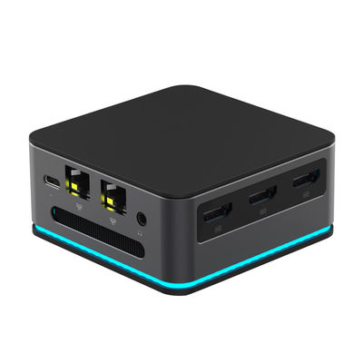 Intel Celeron 11a generación N5105 Mini Computadora LPDDR4X 16GB con LAN doble 3 HDMI