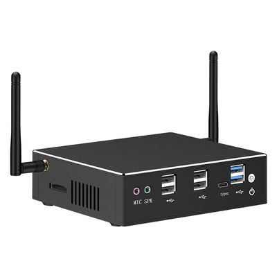 Mini computadora de escritorio de doble LAN con procesador de la serie Intel Core DP y HDMI